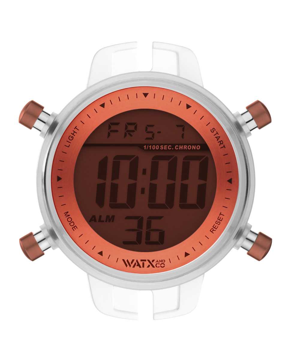 Zegarek WATXANDCO RWA1089. BOX, Kolor pomarańczowy. Unisex.
