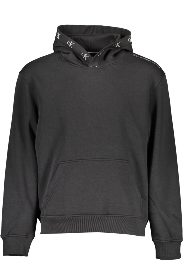 CALVIN KLEIN BLUZA BEZ ZAMKA MĘSKA CZARNA