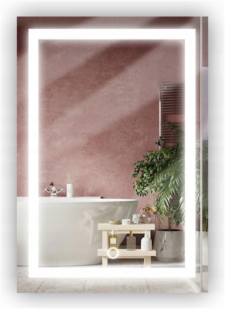 Lustro Łazienkowe Led 50x70 Włącznik Dotykowy