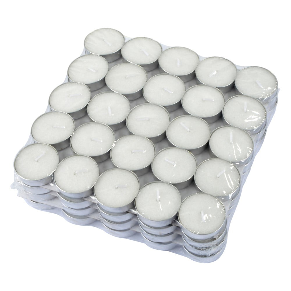 Świece typu tealight zestaw 100 szt. czas palenia 3 h – Homéa