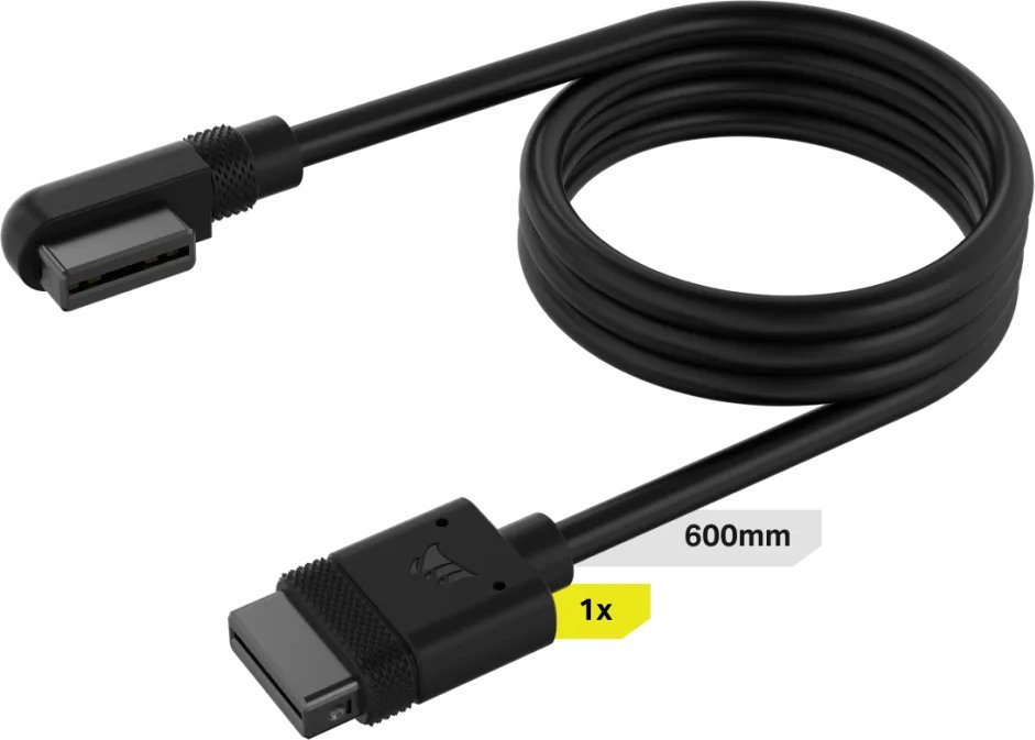 Corsair Cable Corsair iCUE LINK 90° 60cm black