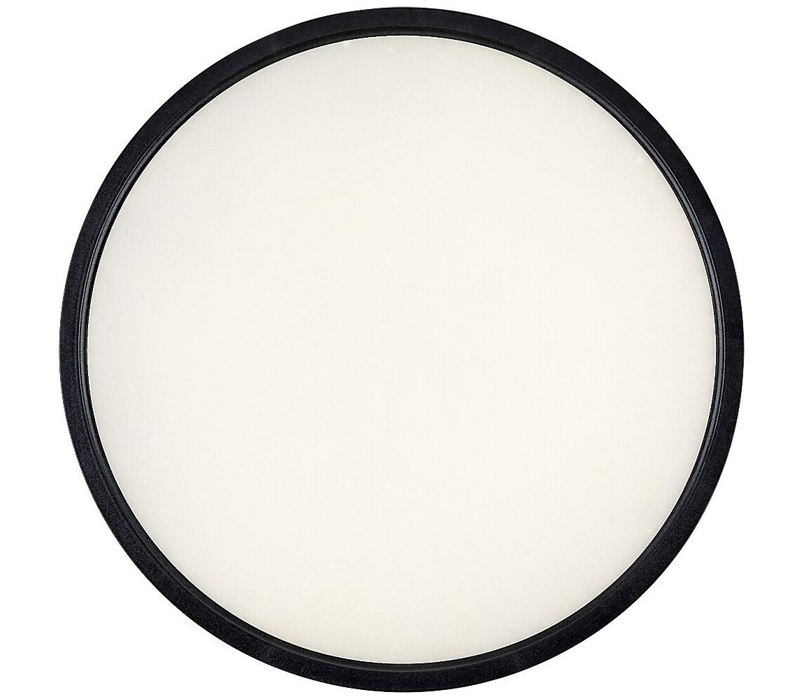 Rabalux 71072 - LED Plafon PAULOS LED/24W/230V 4000K śr. 30 cm czarny