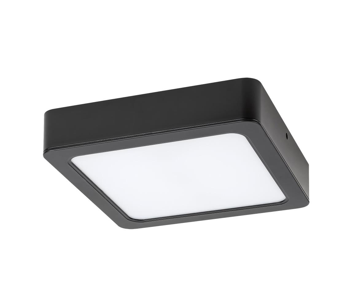 Rabalux 71201 - LED Plafon SHAUN LED/7W/230V 12x12 cm czarny
