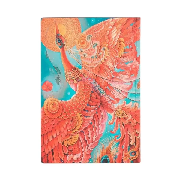 Kalendarz tygodniowy Flexi midi 24/25 Firebird - Paperblanks