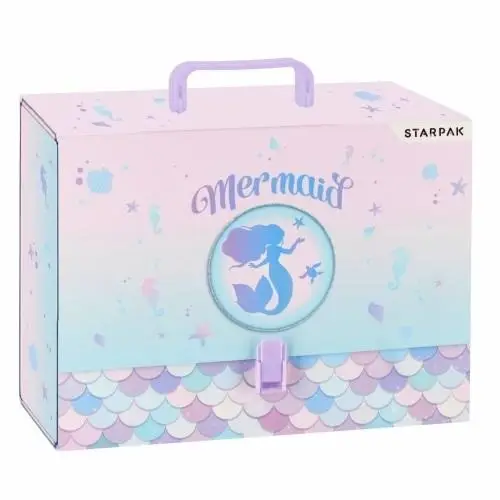 Teczka z rączką A4 Mermaid - STARPAK
