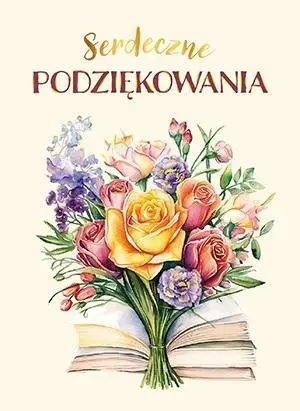 Karnet B6 Podziękowania - Henry