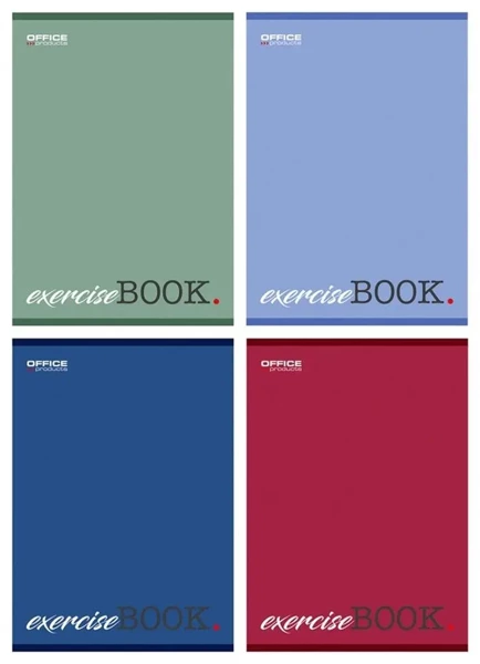 Zeszyt A5/80K kratka (4szt) - Office