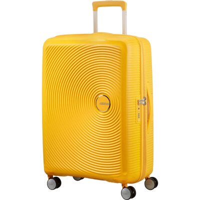 American Tourister Średnia walizka 32G SOUNDBOX żółta 32G*06002