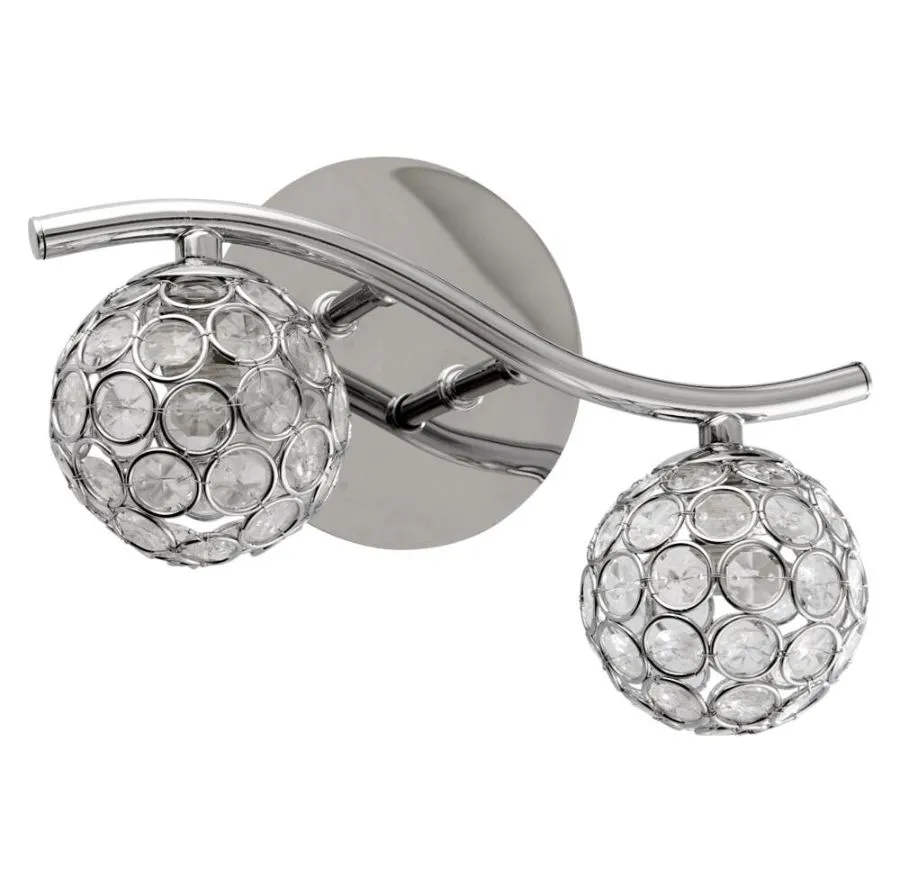 Metalowy kinkiet glamour - K510 P0-W81