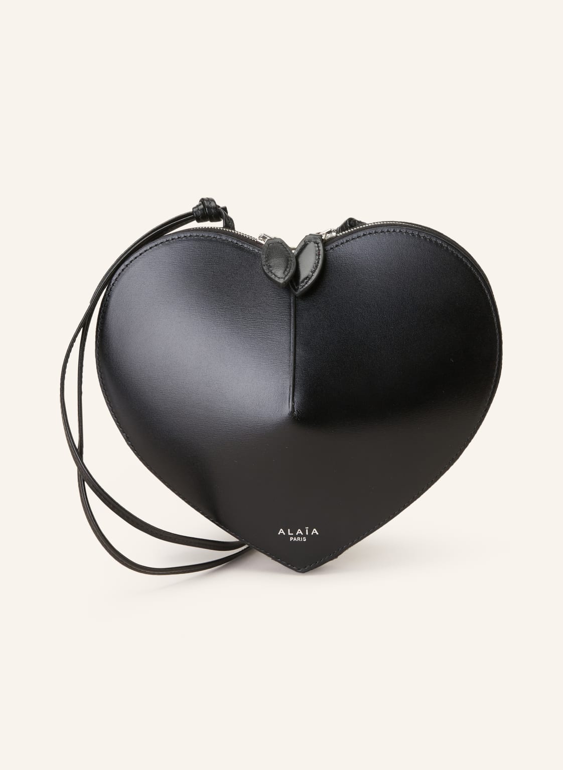 Alaïa Paris Torba Na Ramię Le Coeur schwarz