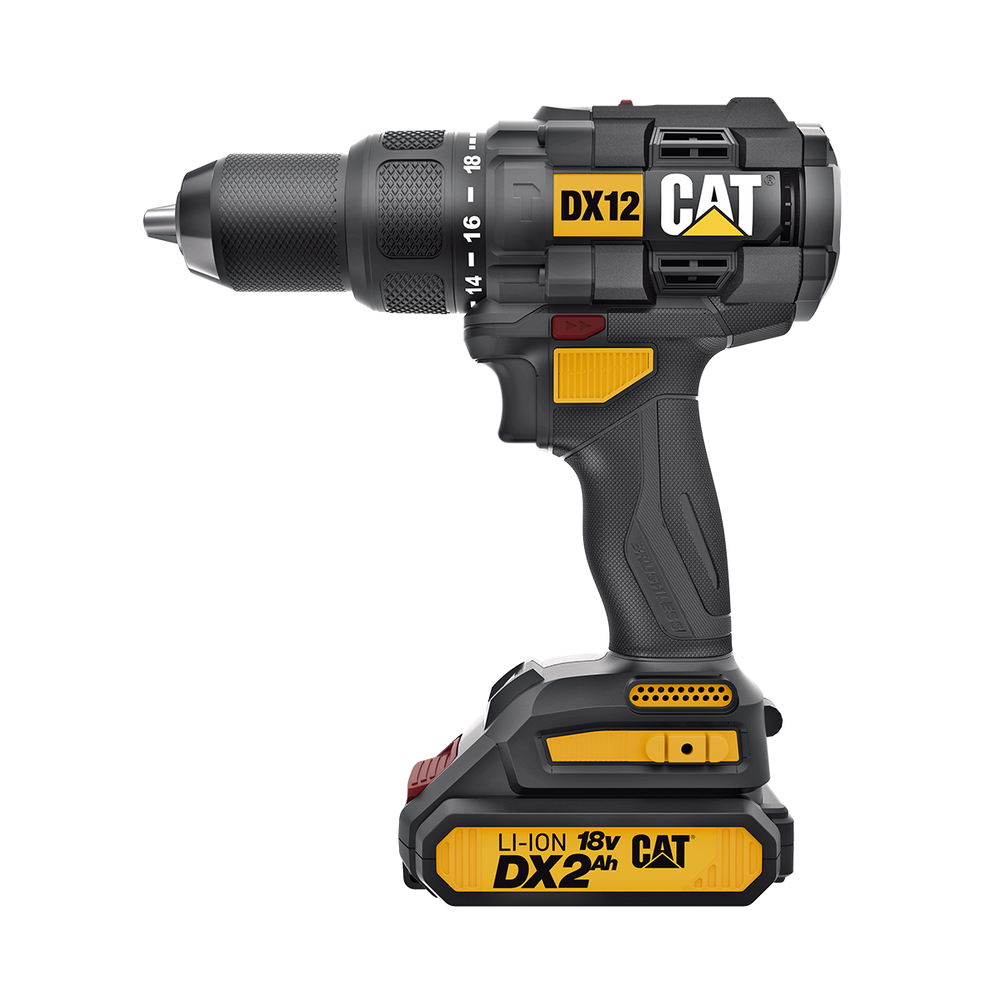 Caterpillar Udarowa wiertarko-wkrętarka akumulatorowa CAT DX12 18V