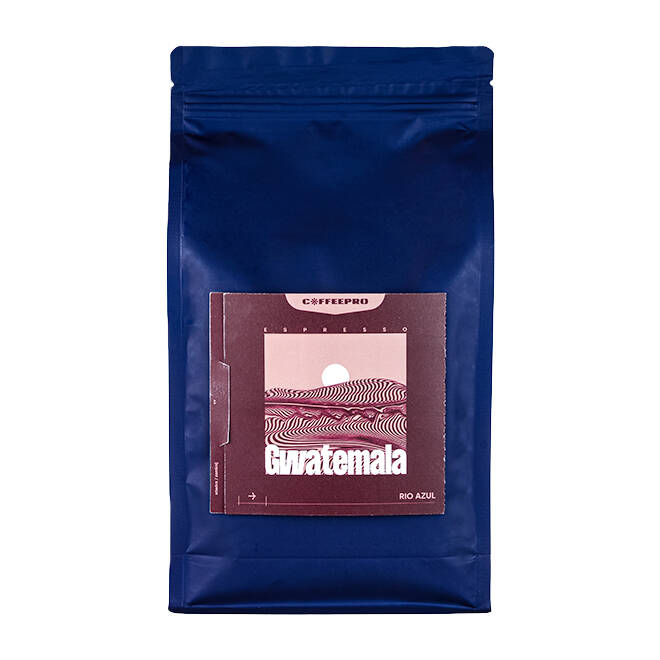 Coffee Pro Gwatemala Rio Azul 1000g ESPRESSO