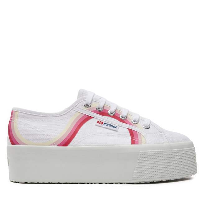 Tenisówki Superga Round Stripes 2790 S4128TW Biały