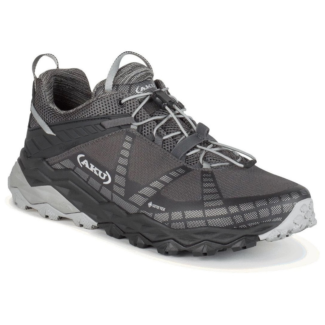 Męskie buty turystyczne Aku Flyrock Gtx Rozmiar butów (UE): 46 / Kolor: czarny/szary