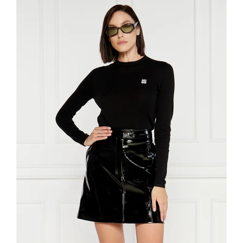 HUGO Sweter Scallia | Slim Fit