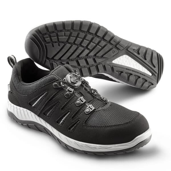 Elten Batai ELTEN Maddox Boa Low ESD S3 SRC, juodi/pilki 43