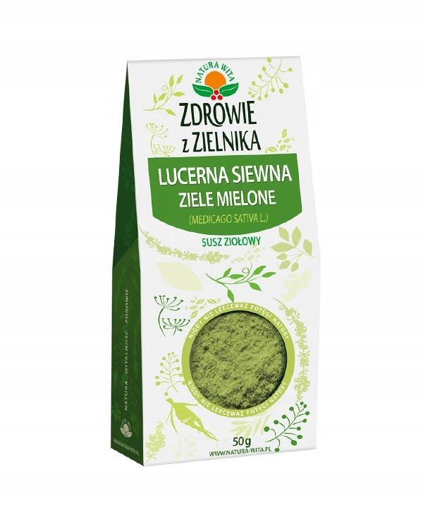 Lucerna Siewna Ziele Mielone 50g Natura Wita