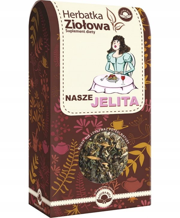 HERBATKA ZIOŁOWA NASZE JELITA 80G Natura Wita