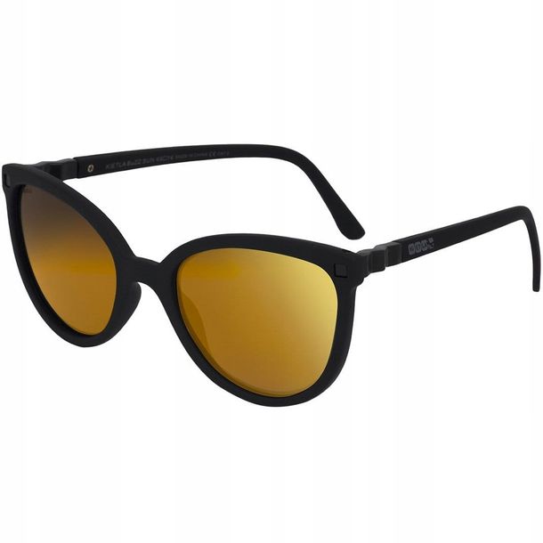 Ki ET LA Okulary Przeciwsłoneczne Dziecię KIETLA BuZZ Black Czarne 4-6 lat