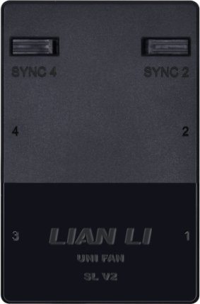 Lian Li Kontroler wentylatorów SL UNI HUB SLV2 Series Fan Contoller Black