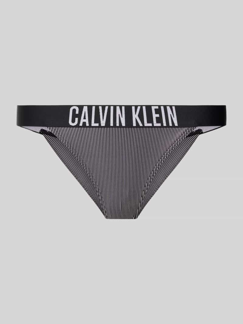 Figi bikini z elastycznym pasem z logo model ‘BRAZILIAN’