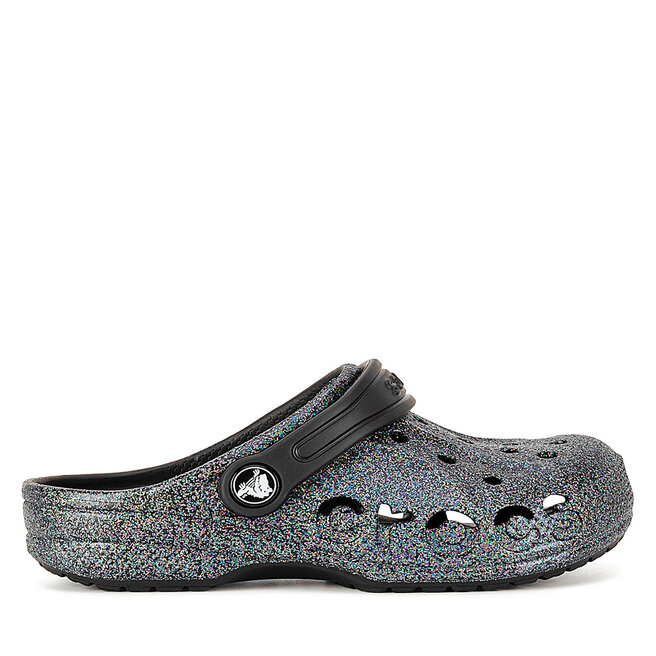 Klapki Crocs BAYA GLITTER CLOG 207015-0C4 Czarny