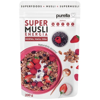 Purella Super musli - Energia Purella Superfoods, 200g