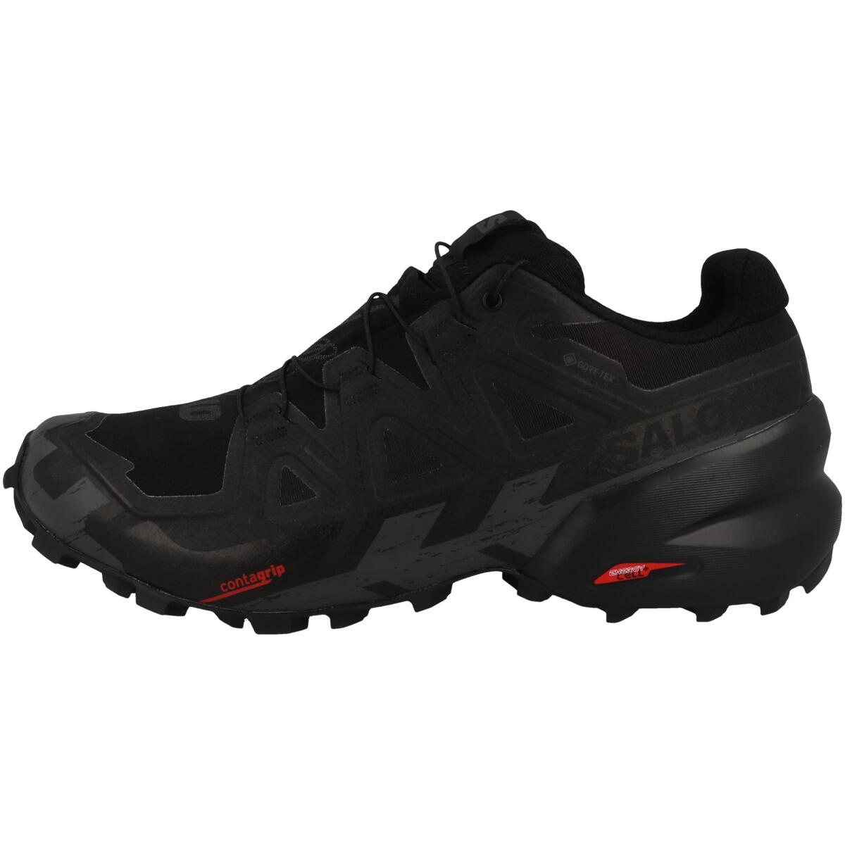 Męskie buty do biegania Salomon Speedcross 6 GTX black/black/phantom - 10