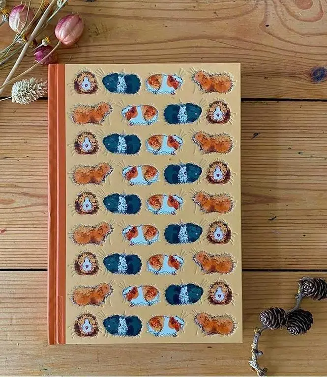 Notatnik A5 SHB07 Świnki morskie TW - Alex Clark