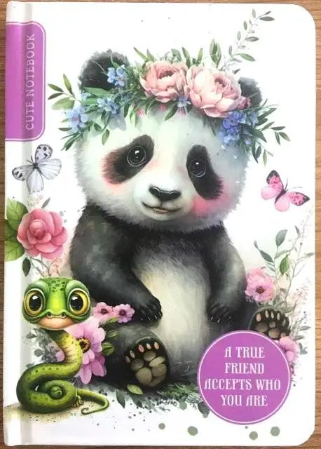Notatnik A6/64K gładki Panda - Fresh