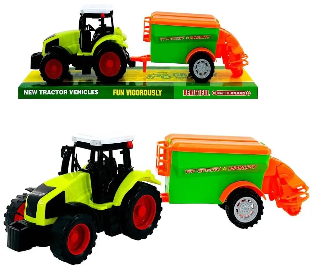 Traktor z maszyną rolniczą - Trifox