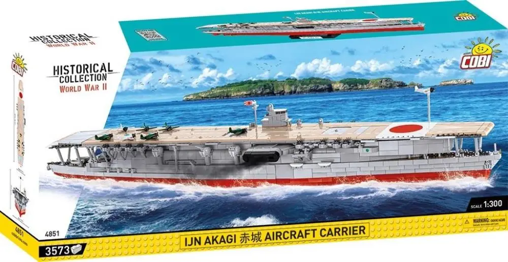 HC WWII Lotniskowiec IJN AKAGI - Cobi