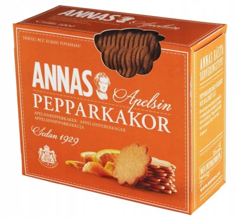 Ciasteczka Annas Pepparkakor Orange 300g