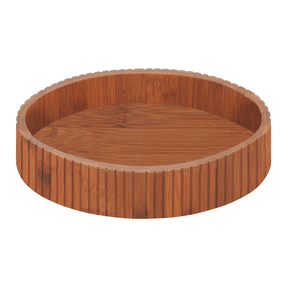 Obrotowy bambusowy organizer na przyprawy ø 29 cm Mera – Wenko