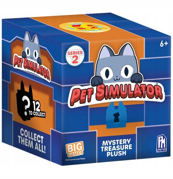 Pet Simulator X Treasure Figurka Pluszowa Seria 2