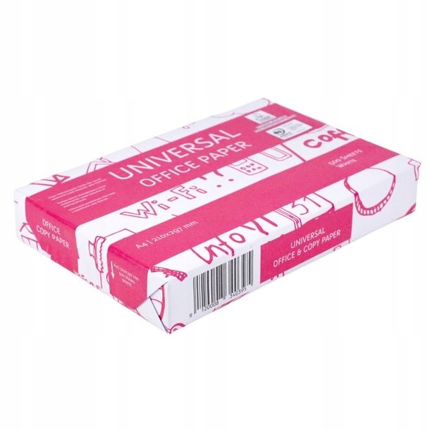 Papier ksero do drukarki A4 75g 500 arkuszy RYZA