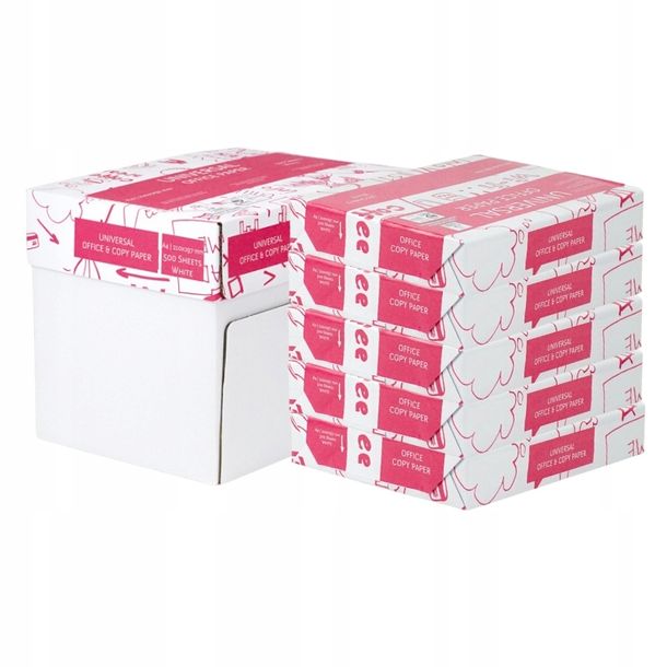 Papier ksero do drukarki A4 75g karton 2500 arkuszy