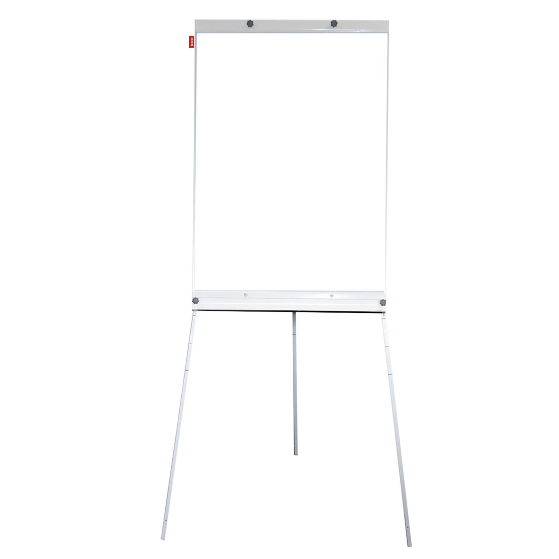 Flipchart na trójnogu, suchościeralny magnetyczny BASIC, 70x100cm