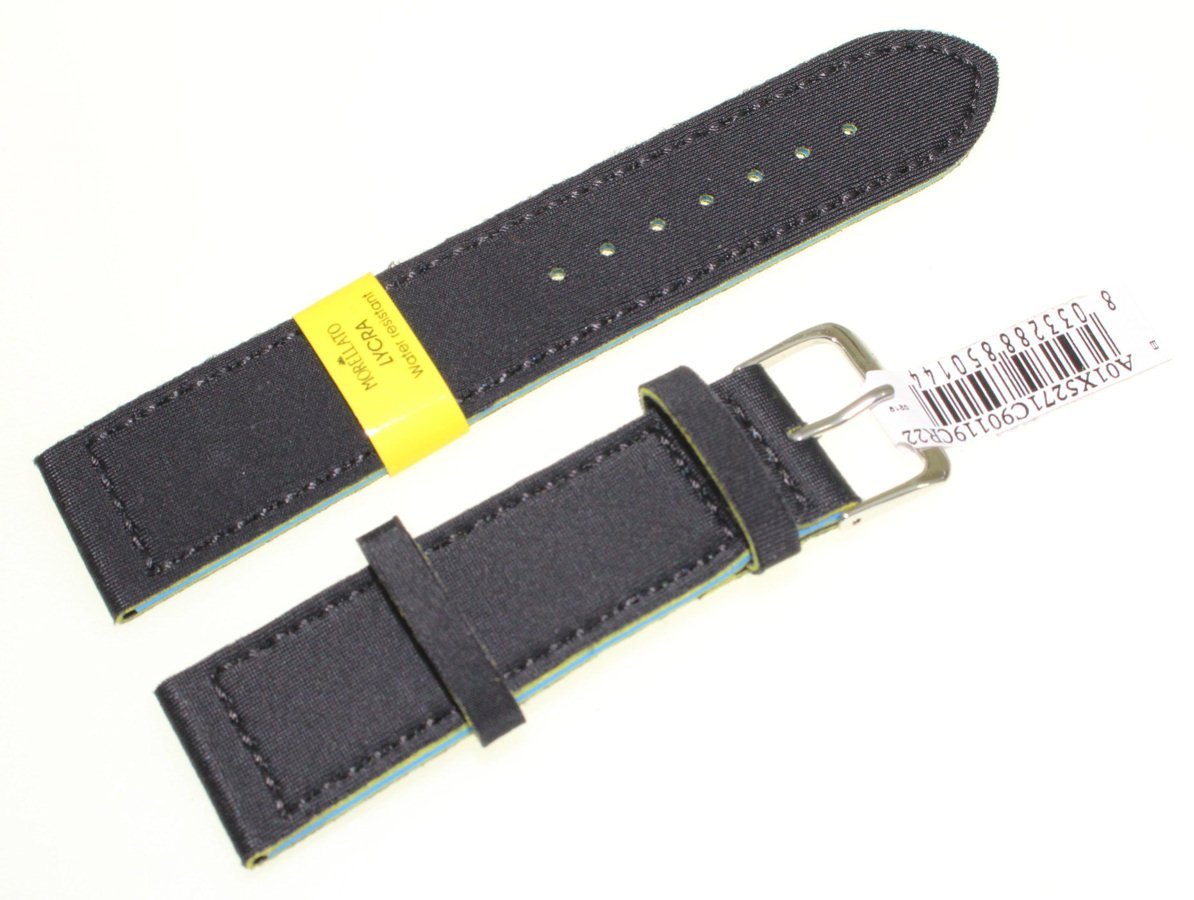 Wodoodporny pasek do zegarka 22 mm Morellato Lycra A01X5271C90119CR22