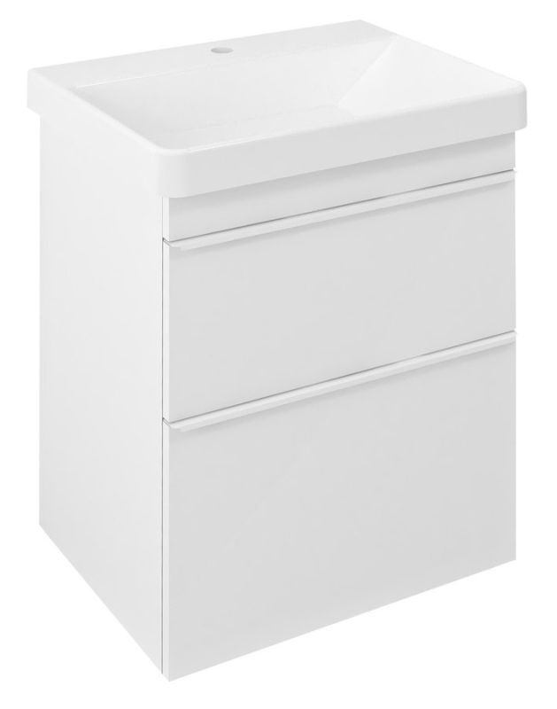 Sapho Sitia Szafka podumywalkowa 56,4x44,1x70 cm biały mat SI060-3131 - odbiór osobisty: Kraków, Warszawa