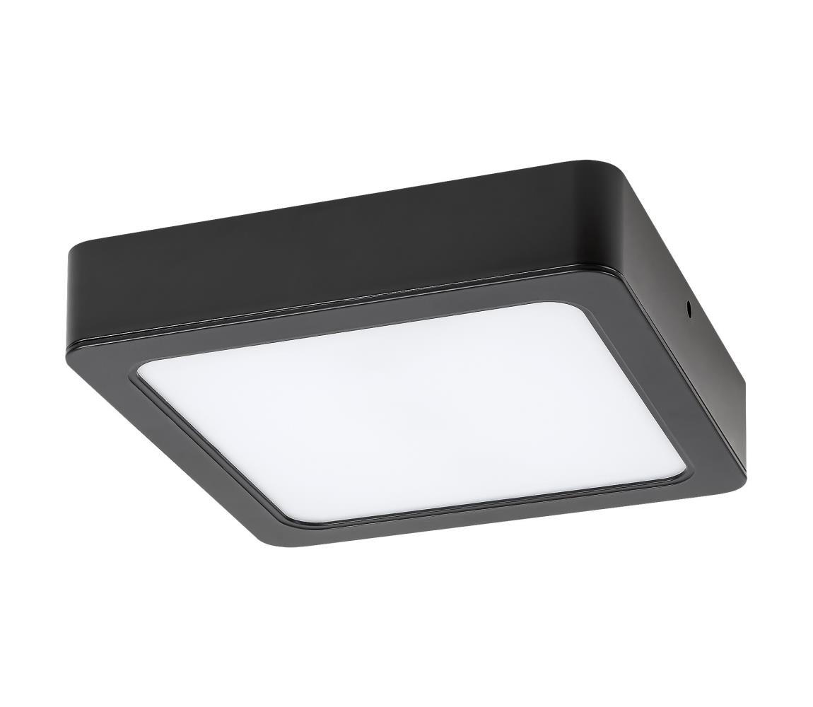 Rabalux 71202 - LED Plafon SHAUN LED/15W/230V 16x16 cm czarny