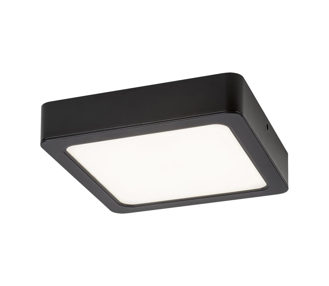 Rabalux 71213 - LED Plafon SHAUN LED/7W/230V 12x12 cm czarne