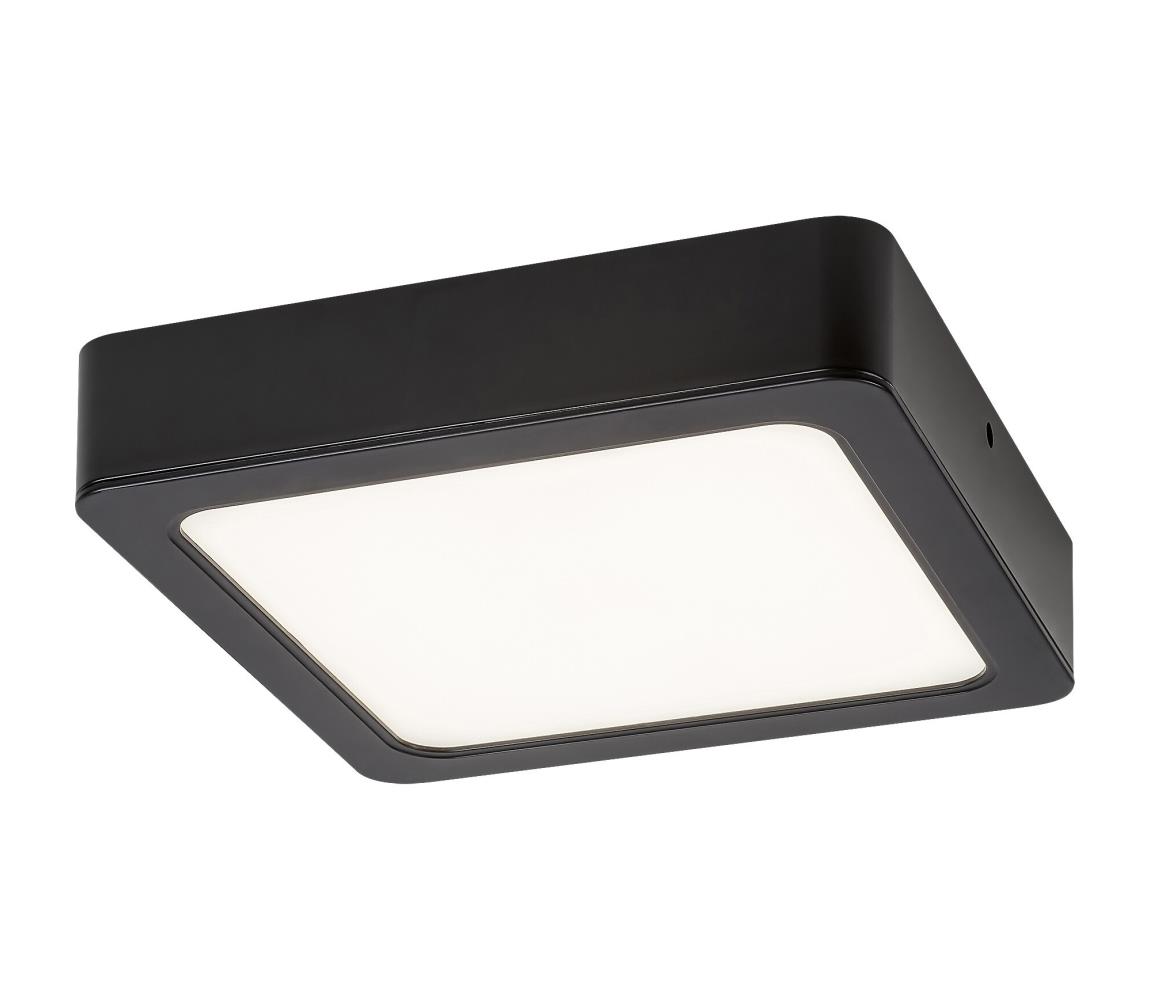 Rabalux 71215 - LED Plafon SHAUN LED/24W/230V 22x22 cm czarne