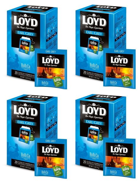 Herbata Horeca LOYD EARL GREY w saszetkach 80szt