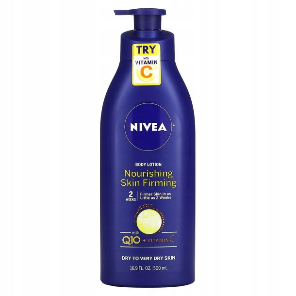 Nivea, Balsam do Ciała, Odżywcze Ujędrnienie Skóry, 16.9 uncji (500 ml)