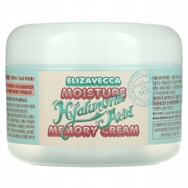 Elizavecca Moisture Hyaluronic Acid 100 g krem do twarzy