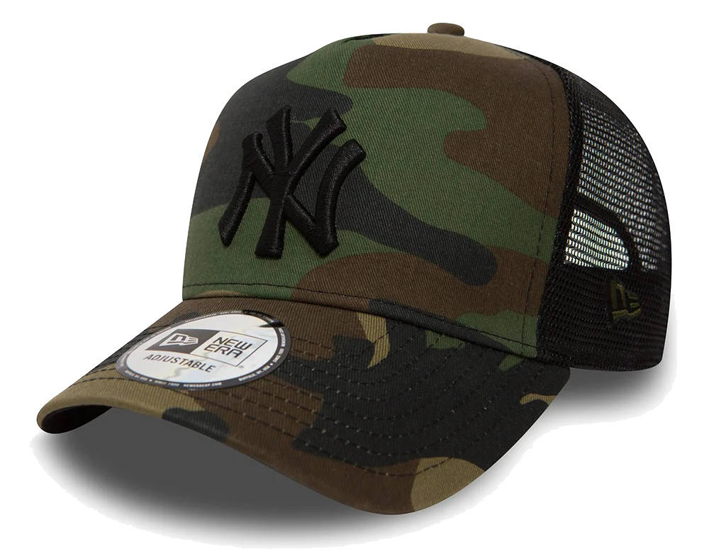 Czapka NEW ERA z daszkiem TRUCKER NYY męska moro