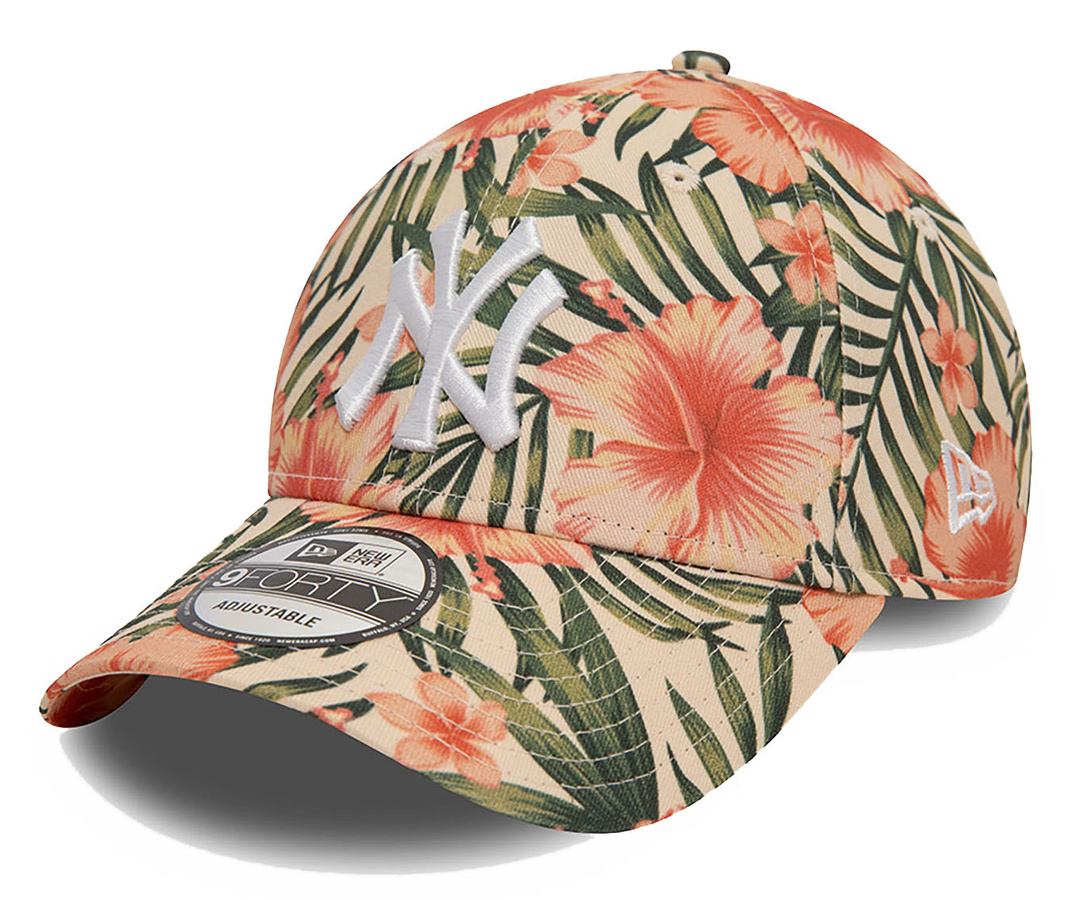 Czapka z daszkiem NEW ERA Damska Tropical Beżowa 9FORTY