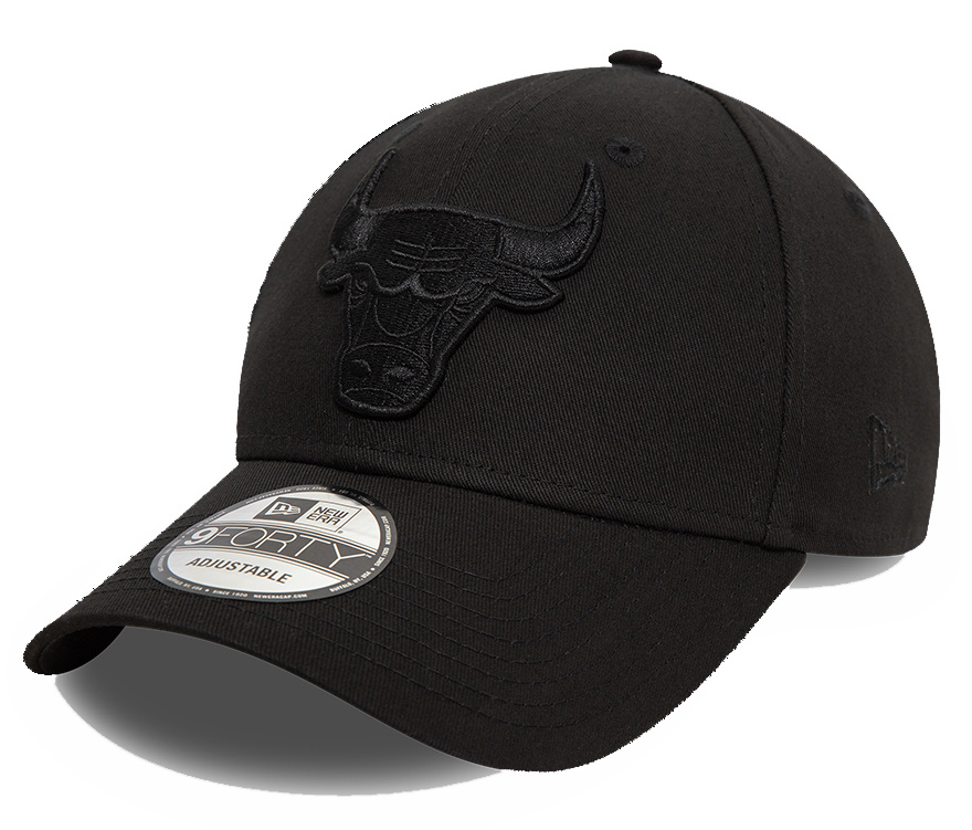 Czapka z daszkiem NEW ERA Chicago Bulls NBA czarna 9FORTY