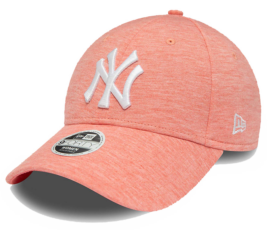 Czapka NEW ERA z daszkiem NYY różowa 9FORTY Jersey damska